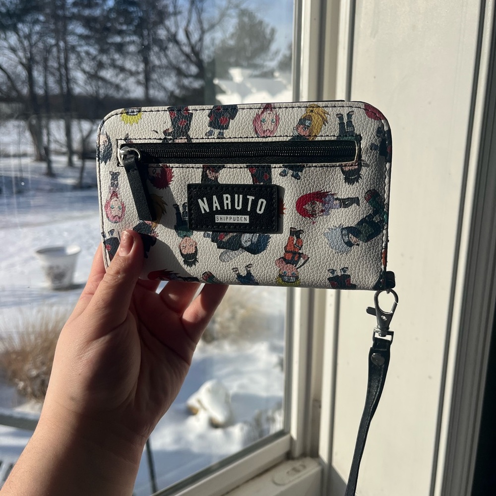 Hot Topic Naruto Shippuden Kids Wallet - Multicolor